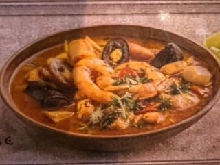 Parihuela de mariscos