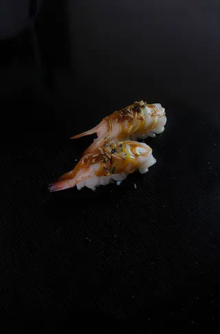 Nigiri Ebi Aburi (2 Pzs.)