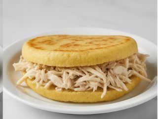 Arepa De Pollo Mechado