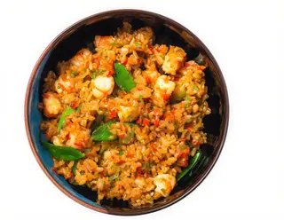 Arroz Frito Gambón