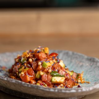 Tartar de atún rojo y Ponzu
