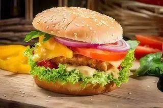 Hamburguesa De Pollo