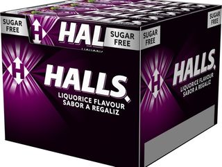 HALLS LIQUORICE