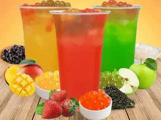 Fruta te con Bobas