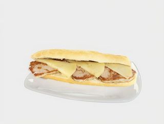 Bocadillo De Lomo Y Queso