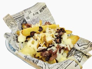 Patatas Con Bacon y Queso