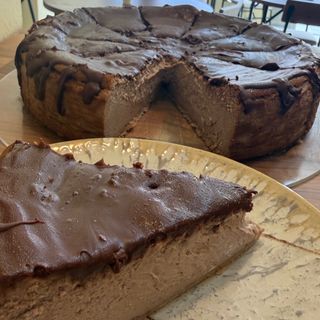 Tarta de queso Nutella