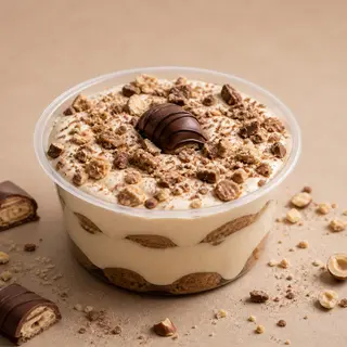 Tiramisú Kinder Bueno