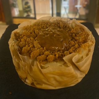 Tata de queso de Lotus