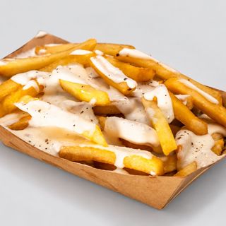 Papas Fritas Y Queso