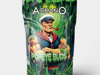 Popeye Buds Flor Infusionada Arkano Cbd 10Gr
