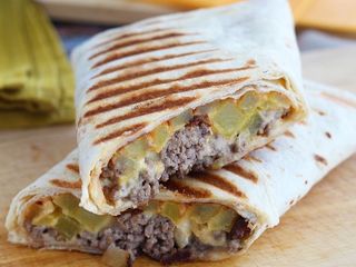 Taco de carne picada