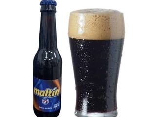 Malta Maltin Polar botella descartable 250ml.