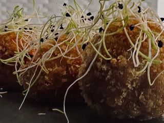 Croqueta de bacalao