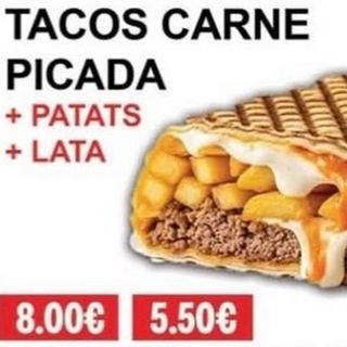 Taco carne picada