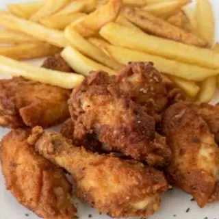 Alitas de Pollo Crujientes 5 unidad