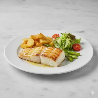 Bacalao a la brasa