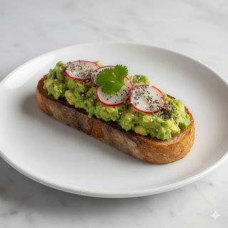 Tostada avocado