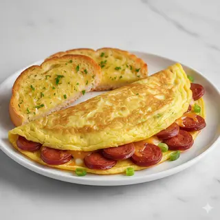 Omelette de chorizo