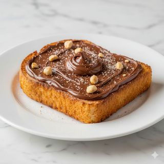 Tostada con Nutella