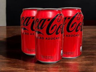 3 x coca cola zero azucar