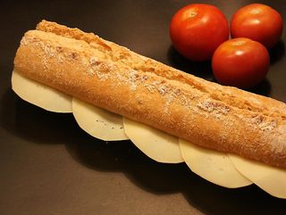 Bocadillo de queso manchego