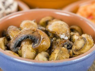 Champiñones a la plancha