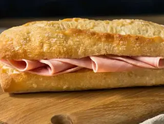 Bocadillo de jamon york