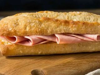 Bocadillo de jamon york