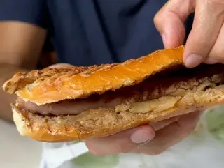 Bocadillo de butifarra