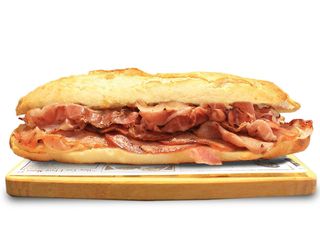 Bocadillo de bacon