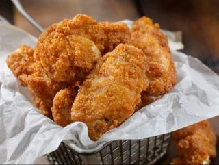 Alitas de pollo rebozado