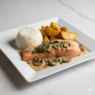 Salmón En Salsa