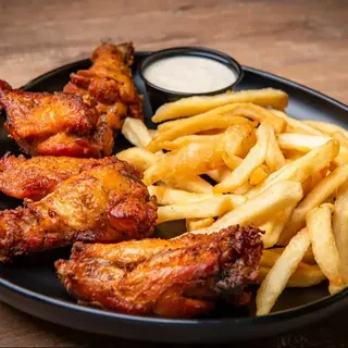 Alitas fritas