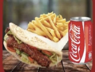 Menu de kabab Libanes de ternera