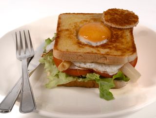 Sándwich Vegetal con Huevo