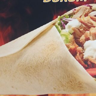 Durum ,Solo Carné Sina ,salada