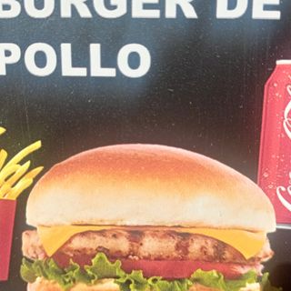 Menú. Burger.pollo