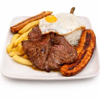 Bistec A Lo Pobre