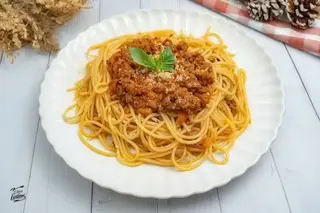 Espaguetis Boloñesa