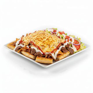 Plato Kebab Gratinado