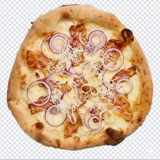 Pizza Carbonara (30X30 Cm.)