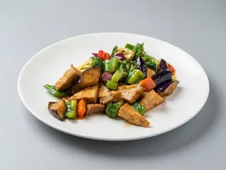 Guiso De Tofu Con Berenjenas Chinas