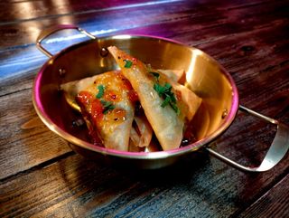 Samosas de Cordero (Índia)