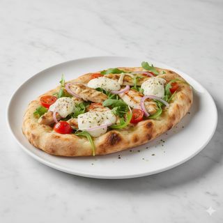 Pinsa de pollo