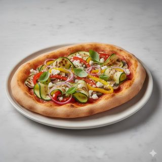 Pinsa vegetariana