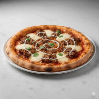 Pinsa barbacoa