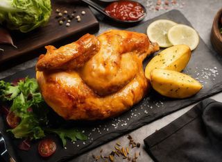 Medio Pollo Asado