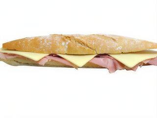 Bocadillo de jamón y queso