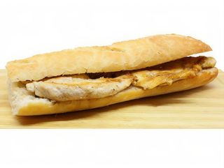 Bocadillo de lechuga de pollo
